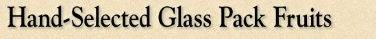 Glass Pack jars
