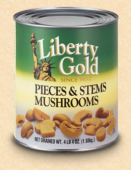 Pieces and Stems Mushrooms