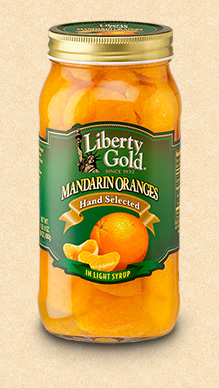 Glass Jar Sliced Peaches